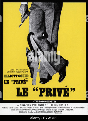 Le Privé il lungo Addio Anno: 1973 USA affiche, poster Regista: Robert Altman Foto Stock