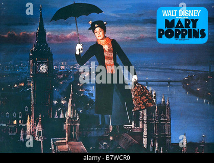 Mary Poppins Anno: 1964 USA Julie Andrews Regista: Robert Stevenson Foto Stock