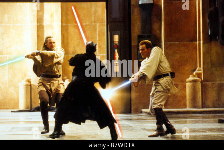 Star Wars: Episodio I - La minaccia fantasma Anno: 1999 USA Liam Neeson, Ewan McGregor, Ray Park Direttore: George Lucas Foto Stock