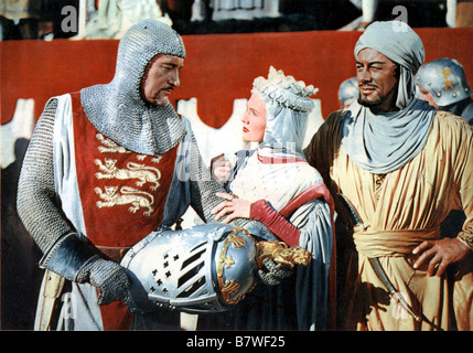 Re Richard e i Crociati Anno: 1954 USA Rex Harrison, Virginia Mayo, George Sanders Direttore: David Butler Foto Stock