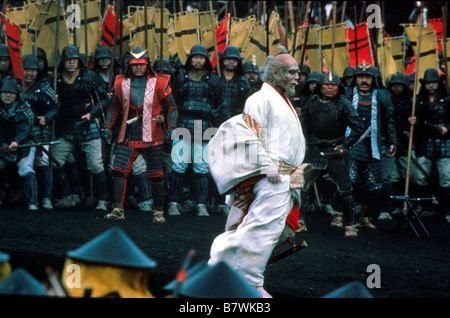 Correva l'anno: 1985 - Giappone Direttore: Akira Kurosawa Tatsuya Nakadai Foto Stock