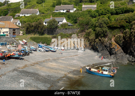 Cadgwith, Cornwall Foto Stock