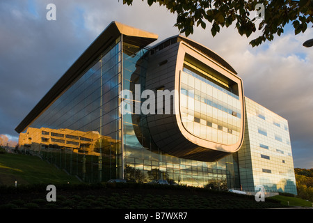 Supporto sperimentale e Performing Arts Center aka EMPAC presso il Rensselaer Polytechnic Institute RPI in Troy nello Stato di New York Foto Stock