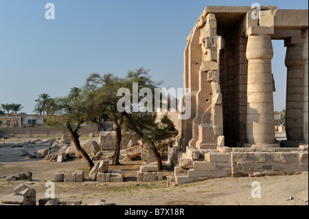 Ramesseum Luxor Egitto 081119 33024 Foto Stock