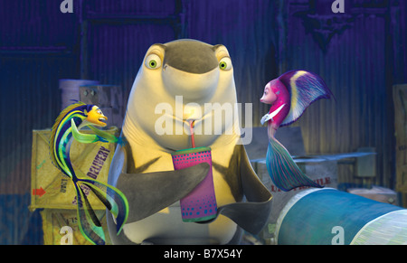 Le gang des requins Shark Tale / Sharkslayer Anno: 2004 USA animazione produzione : Walt Disney Direttore: Bibo Bergeron Vicky Jenson Foto Stock