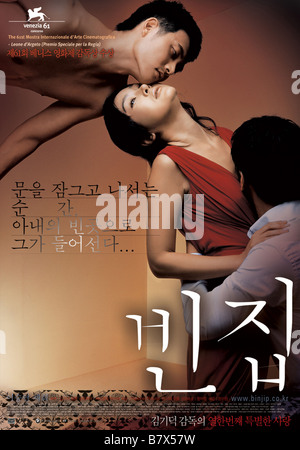 Locataires Bin-jip / 3-Iron Anno: 2004 - Corea del Sud / Giappone Affiche, Direttore poster :Kim Ki-duk Foto Stock