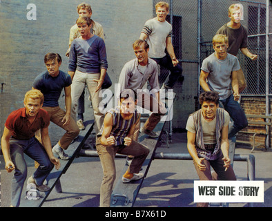 West Side Story Anno: 1961 USA Direttore: Jerome Robbins Robert Wise Foto Stock