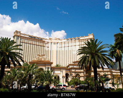 Monte Carlo Hotel and Casino Las Vegas Boulevard Las Vegas Nevada USA Foto Stock