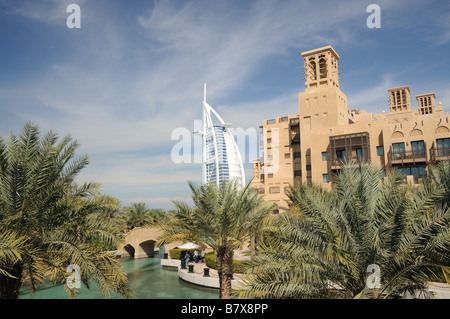 Madinat Jumeirah a Dubai, Emirati Arabi Uniti Foto Stock