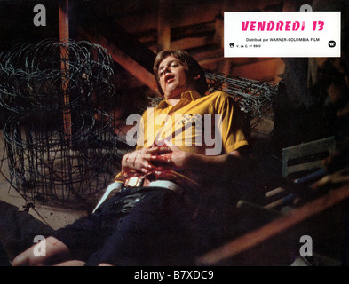 Vendredi 13 venerdì il tredicesimo / una lunga notte a Camp sangue Anno: 1980 USA Direttore: Sean S. Cunningham Foto Stock