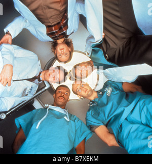 ER serie TV 1994-2009 USA 1994 stagione 1 George Clooney Anthony Edwards Eriq Lasalle Noah Wyle , Sherry Stringfield Foto Stock