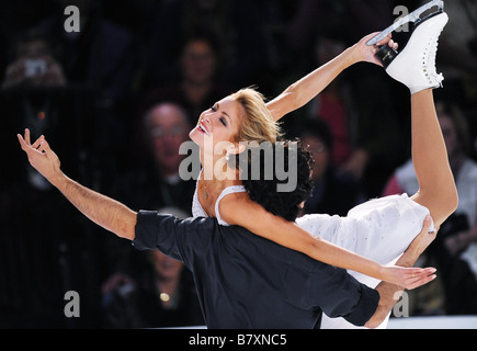 Tanith Belbin Benjamin Agosto USA 26 ottobre 2008 di Pattinaggio di Figura ISU Grand Prix di Pattinaggio di figura 2008 2009 2008 Skate America mostra a Comcast Arena Everett USA FOTO DI Daiju Kitamura AFLO SPORT 1045 Foto Stock