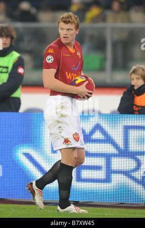 John Arne Riise Roma 6 dicembre 2008 il calcio italiano di Serie A Una partita tra Chievo Verona e Roma a Stadio Bentegodi di Verona Italia Foto di Enrico Calderoni AFLO SPORT 0391 Foto Stock