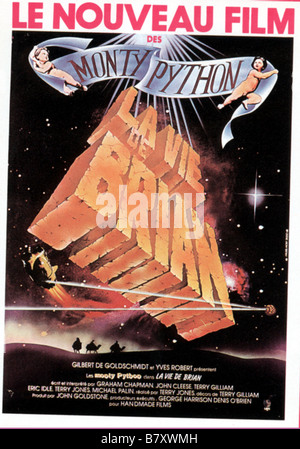 Brian di Nazareth dei Monty Python Anno: 1979 Direttore del Regno Unito: Terry Jones film poster (Fr) Foto Stock