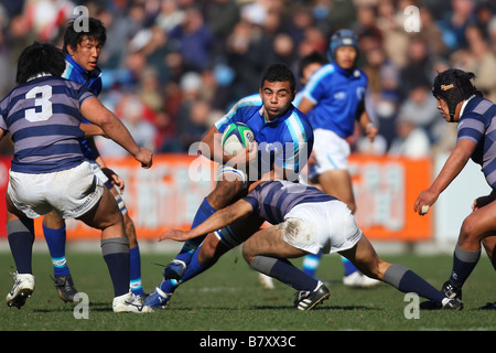 Michael Leitch Tokai 28 dicembre 2008 Rugby il quarantacinquesimo tutto il Giappone Università campionato di rugby match tra Tokai University 78 31 Università Doshisha a Chichibunomiya Rugby Stadium Tokyo Giappone Foto di Daiju Kitamura AFLO SPORT 1046 Foto Stock