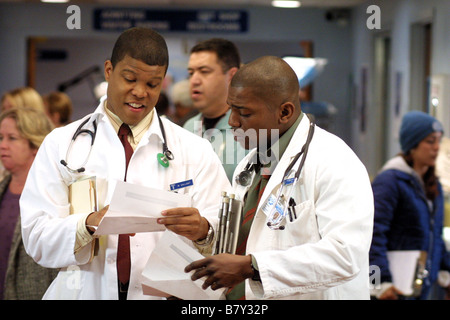 ER serie TV 1994-2009 USA 2002 stagione 9 Sharif Atkins, Mekhi Phifer Foto Stock