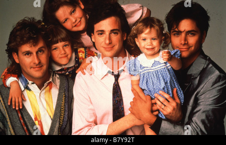 La fête à la maison Full House Anno: 1987/I - [TV-serie 1987-1995] David Coulier, Candice Cameron, John Stamos, Jodie Sweetin, Bob Saget Ashley Olsen Foto Stock