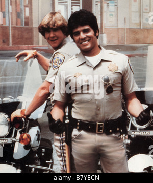 Chip Anno: 1977 - [TV-serie 1977-1983] usa Larry Wilcox , Erik Estrada creato da Rick Rosner Foto Stock