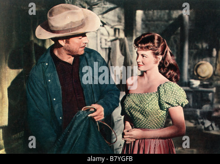 Tensione à Rock City tensione in corrispondenza di Table Rock Anno: 1956 USA Richard Egan , Angie Dickinson Direttore: Charles Marquis Warren Foto Stock