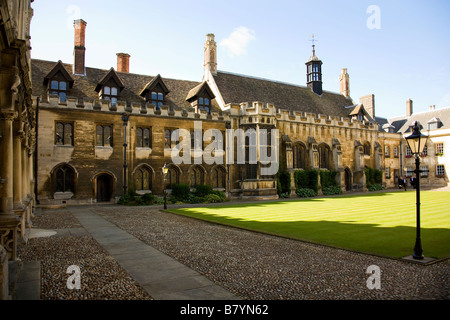 Peterhouse College Cambridge Dinning Hall, il più antico college universitario di Cambridge, Inghilterra Foto Stock