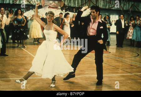 Grasso grasso Anno: 1978 USA Olivia Newton John, John Travolta Direttore: Randal Kleiser Foto Stock