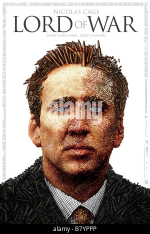 Signore della guerra Anno: 2005 USA Affiche / Poster Nicolas Cage Direttore: Andrew Niccol Foto Stock