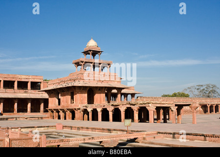 Panch Mahal Fatehpur Sikri Uttar Pradesh India il capitale politico di Imperatore Regime Akbars 1571 1585 Foto Stock