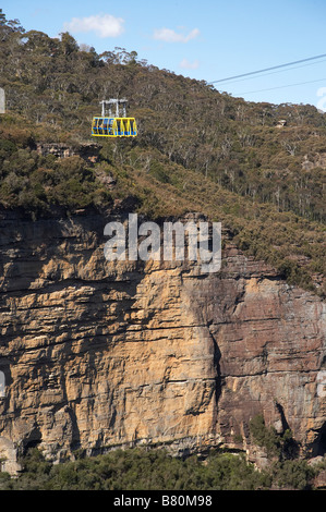 Di Katoomba Skyway Blue Mountains Nuovo Galles del Sud Australia Foto Stock