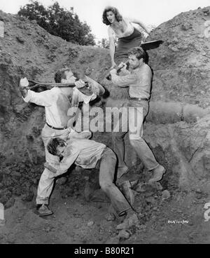 Le petit arpent DU BON DIEU Dio la poco acri (1958) usa Tina Louise tournage sul set Direttore: Anthony Mann Foto Stock