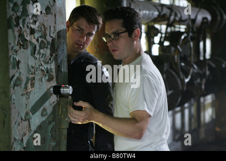 Missione impossibile 3 Anno: 2006 USA Direttore: J.J. Abrams J.J. Abrams, Tom Cruise foto di ripresa Foto Stock