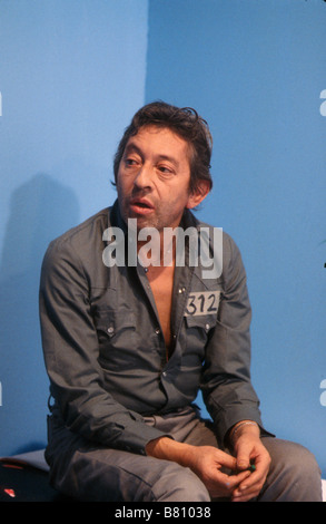 Serge Gainsbourg Serge Gainsbourg Serge Gainsbourg 1987 Foto Stock