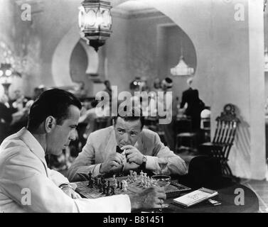 Casablanca Anno : 1942 USA Humphrey Bogart, Peter Lorre Direttore: Michael Curtiz Foto Stock