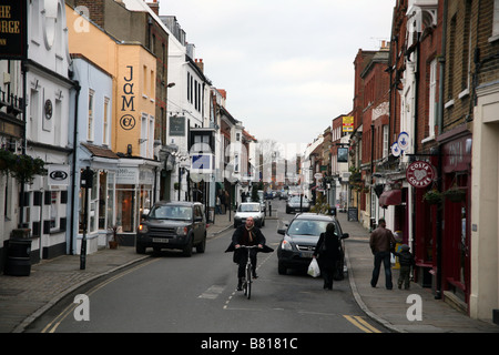 Eton High Street, Berkshire Foto Stock