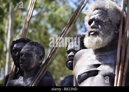 Dieci canoe Anno: 2006 - Australia Richard Birrinbirrin Direttore: Rolf de Heer Foto Stock