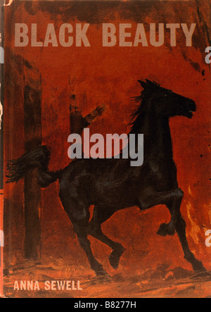Copertina del libro per bambini Bellezza nera scritto da Anna Sewell Foto Stock