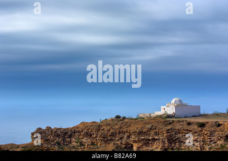 Marabout sulla costa del Marocco Foto Stock