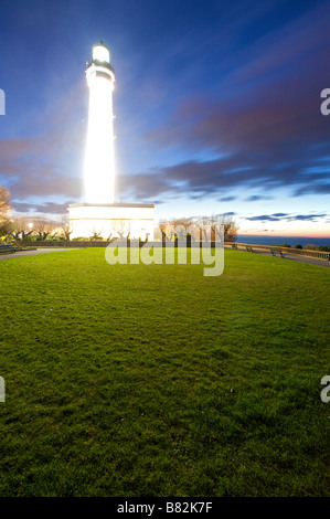 Faro di Biarritz Pays Basque Francia Foto Stock