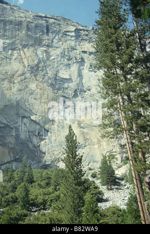 Parco Nazionale di Yosemite in California, Stati Uniti d'America, di roccia a est di El Capitan, Foto Stock