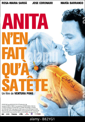 Anita n'en fait qu'à sa tête Anita no perd el tren (2001) Spagna Affiche / Poster Rosa Maria Sardà Direttore: Ventura Pons Foto Stock