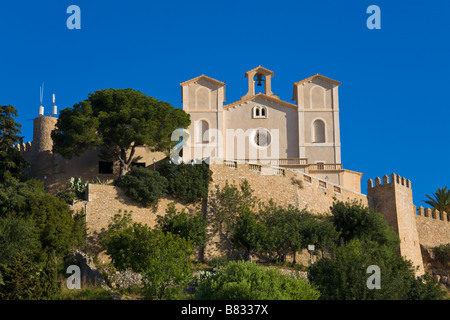 Santuario di Sant Salvador, Arta, Mallorca, Spagna Foto Stock