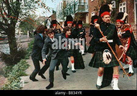 Aiuto! Anno: 1965 - REGNO UNITO Ringo Starr, John Lennon, i Beatles Direttore: Richard Lester Foto Stock