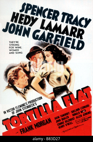 Tortilla Tortilla Flat Flat Anno: 1942 - USA Affiche , Direttore Poster: Victor Fleming Foto Stock