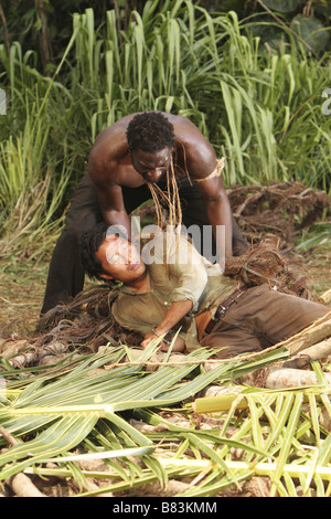 Lost serie TV 2004 - 2010 - USA 2005 stagione 01, episodio 23 - esodo: Parte 1 Direttore : Jack Bender Adewale Akinnuoye-Agbaje, Daniel Dae Kim Foto Stock