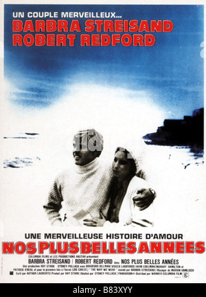 Il modo in cui siamo stati Anno: 1973 USA Robert Redford, Barbra Streisand Direttore :Sydney Pollack poster (Fr) Foto Stock