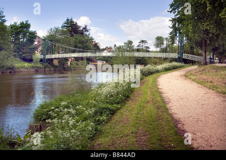 Parco di cava, Shrewsbury Foto Stock