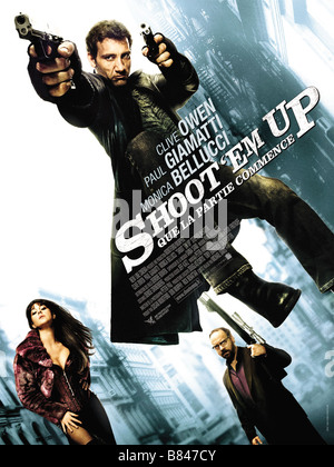 Shoot 'Em Up Anno : 2007 USA Affiche / Poster Clive Owen Direttore: Michael Davis Foto Stock