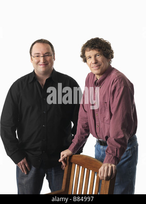 Simone J. Smith et Steve Hickner Simon J. Smith et Steve Hickner Simon J. Smith et Steve Hickner, co- Direttore: s du film Bee Movie - drôle d'abeille / Bee Movie (2007) Usa animazione Foto Stock