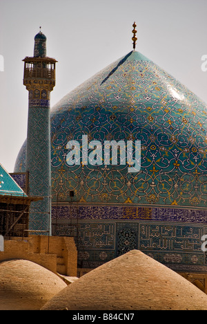 Imam moschea s Isfahan Iran Foto Stock