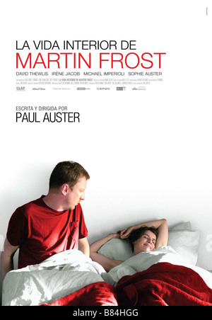 La Vie interna de Martin Frost la vita interiore di Martin Frost (2007) Spagna / Portogallo / Francia / USA Affiche / Poster David Thewlis, Irène Jacob Direttore: Paul Auster". Foto Stock