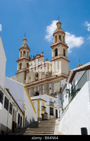 Parroquia de Nuestra Señora de la Encarnación (parrocchia di Nostra Signora della incarnazione), Olvera, Andalusia, Spagna Foto Stock